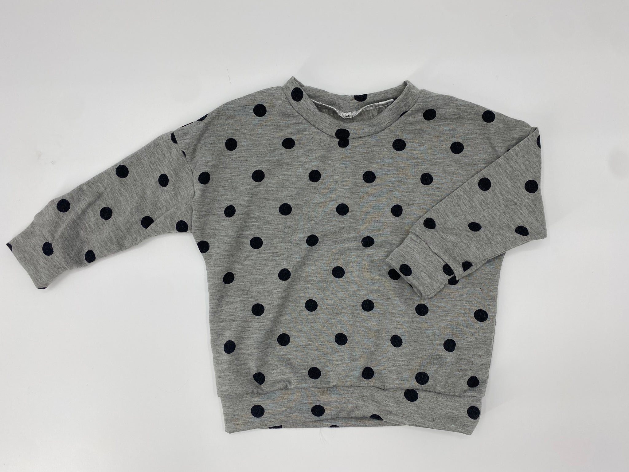 Polka dot dolman