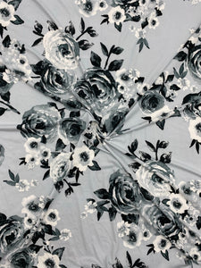 Black and White Floral for Mommy