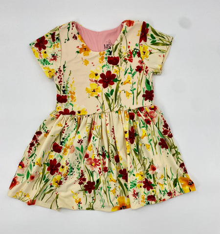 Gathered Twirl Dress