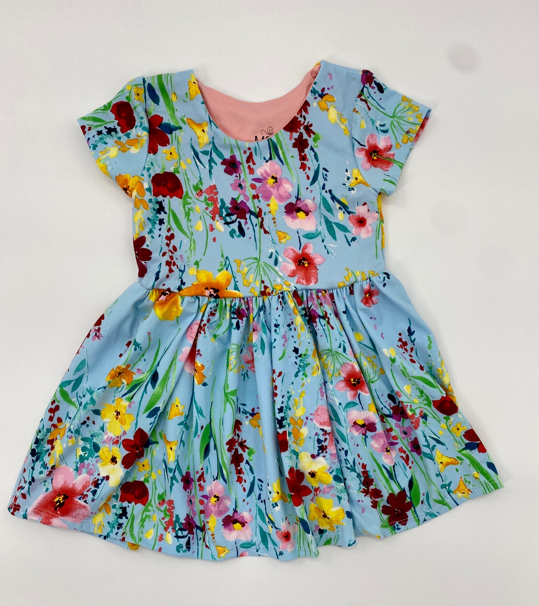 12m-5T Gathered Twirl dress