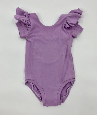 12m-3t Lined leo w/Ruffles