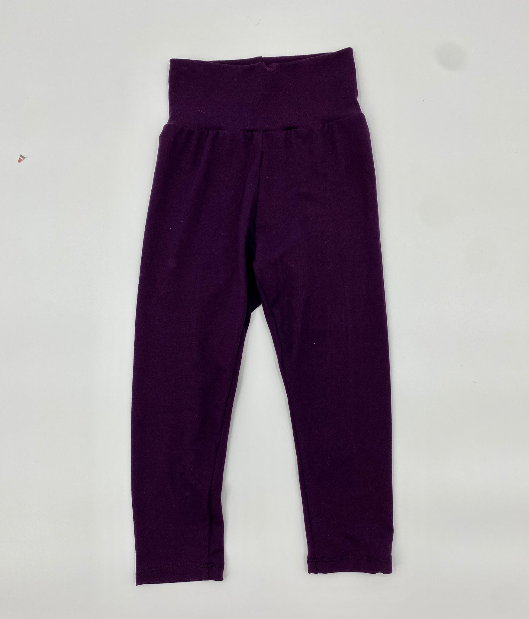 9m-5T Eggplant leggings