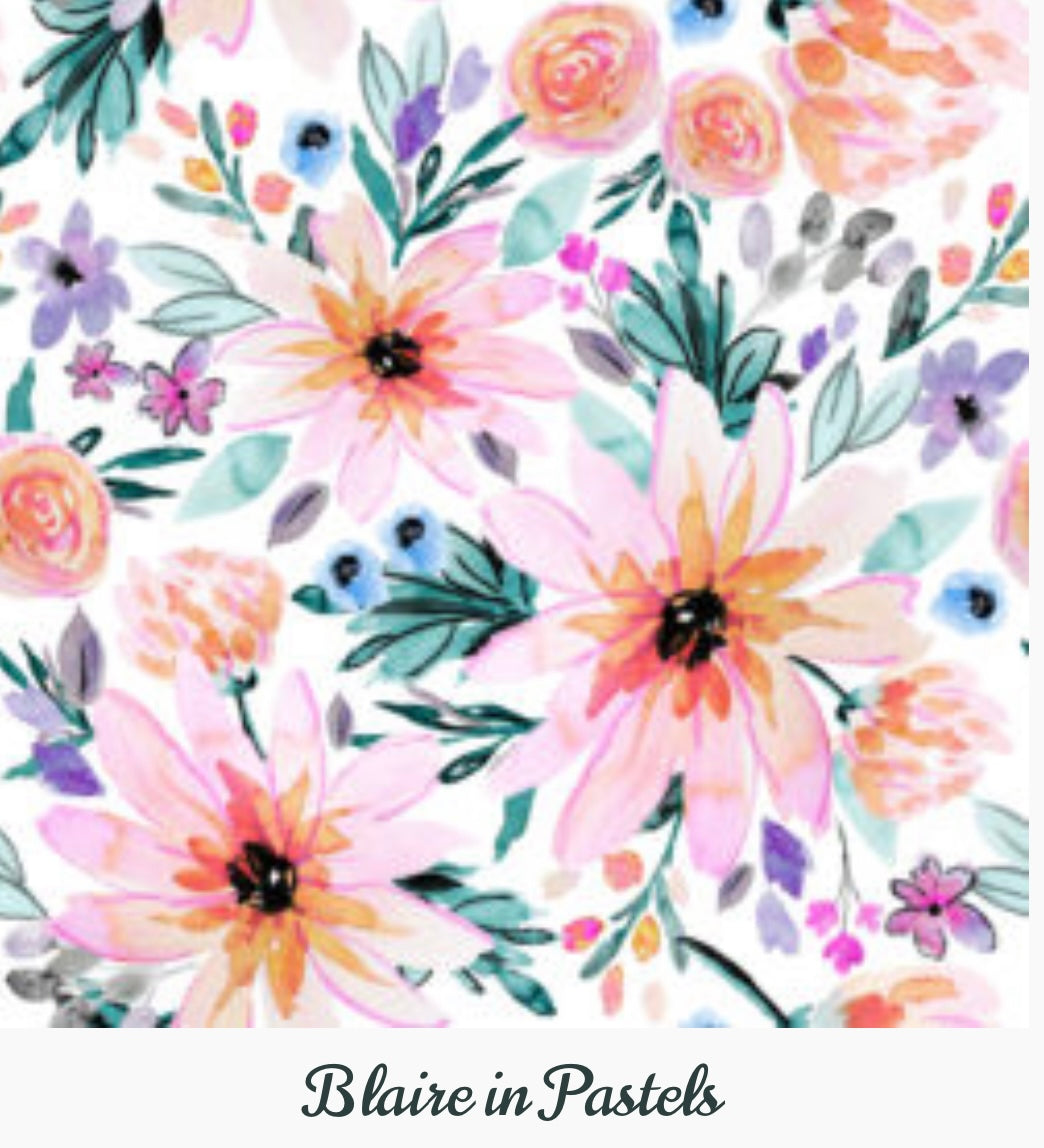 *Blaire Pastel Floral