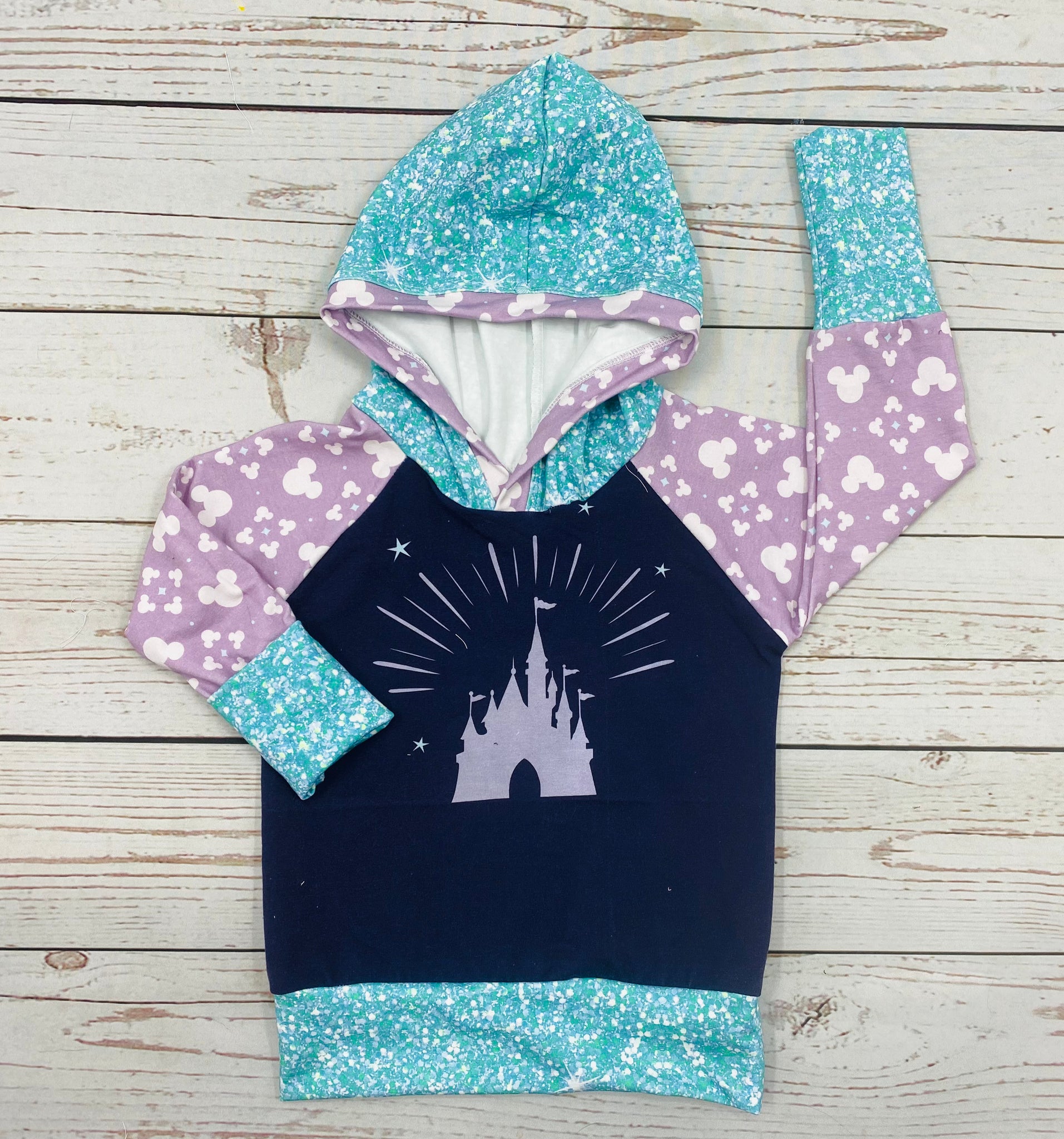 Disney Castle GWM Raglan Hoodie