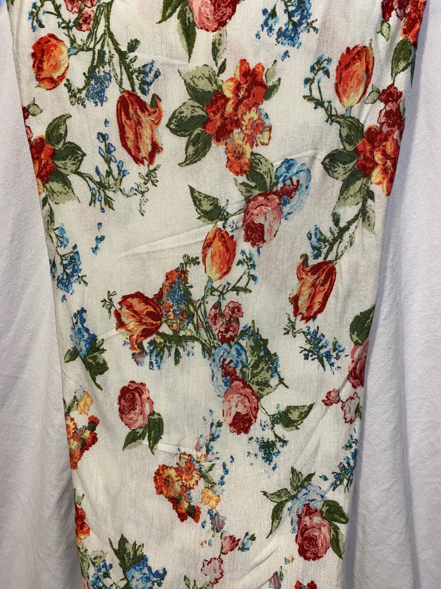 Floral: Rayon Spandex