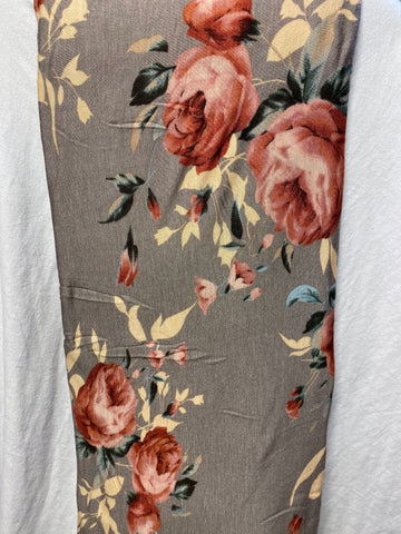 Floral: Rayon Spandex