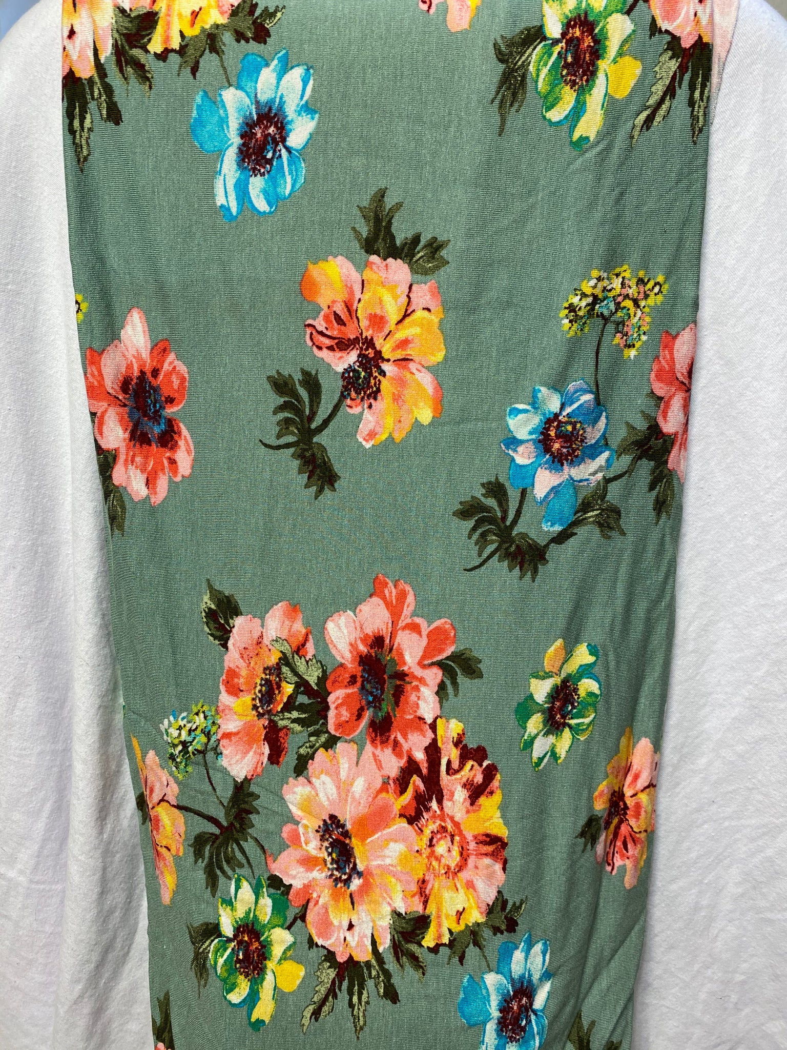 Floral: Rayon Spandex