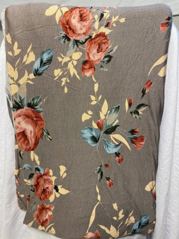 Floral Rayon Spandex